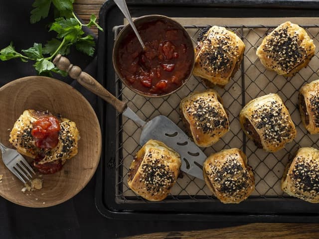 Beef & Vegetable Sausage Rolls