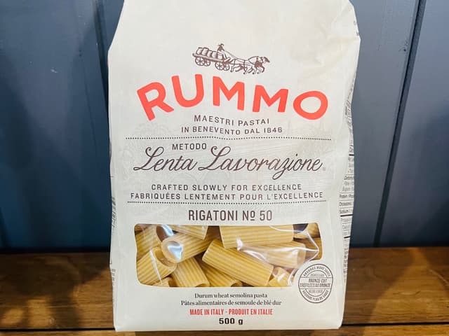 rummo rigatoni 500gm