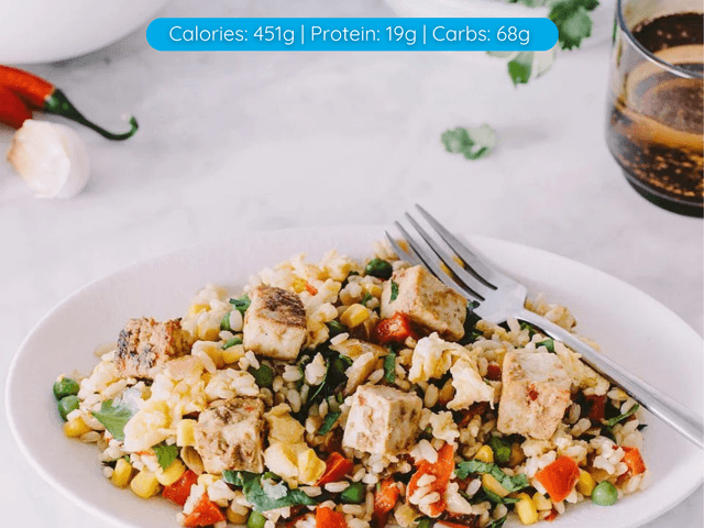 Vegan Tofu Nasi Goreng  – Frozen