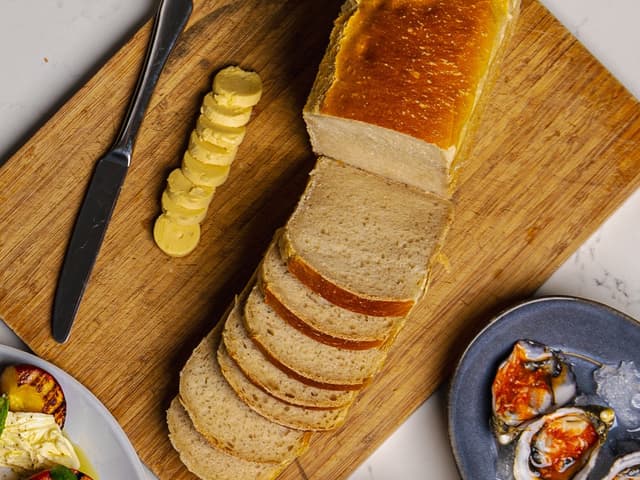 Whole Loaf of Organic Smoked Potato Sourdough w/ Burnt Butter