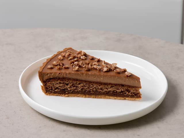Chocolate Malt Tart (Slice)