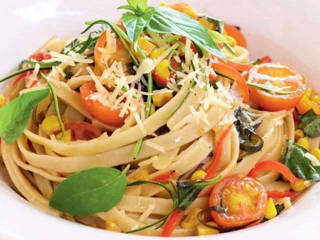 Seasonal Vegetable Fettucine