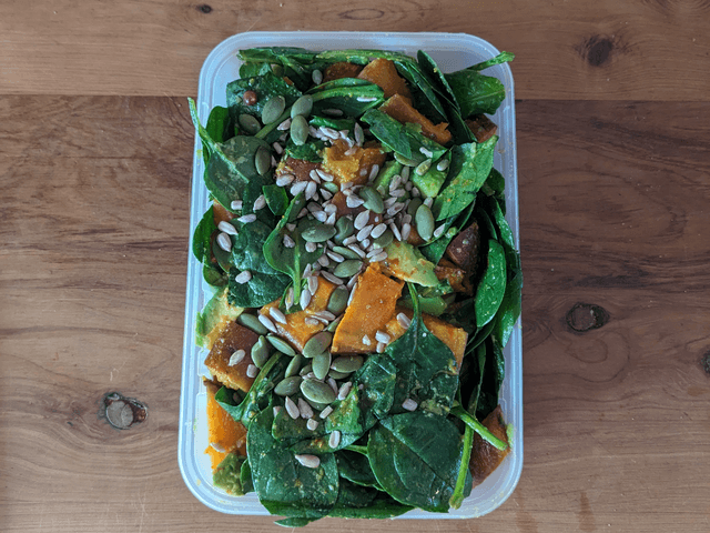 Roasted Sweet Potato & Avocado Salad