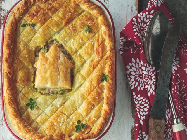 Half Serve Irish Beef and Guinness Pie
