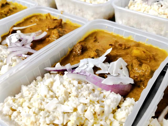 Beef Korma with Cauliflower Mash KETO