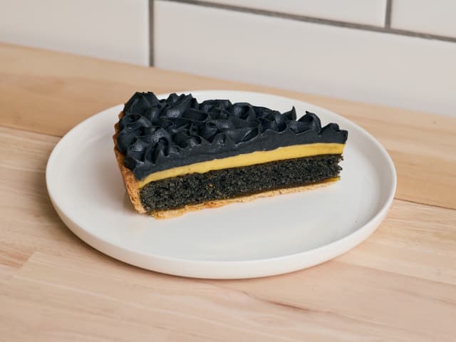 Sesame and Mandarin Tart (Slice)