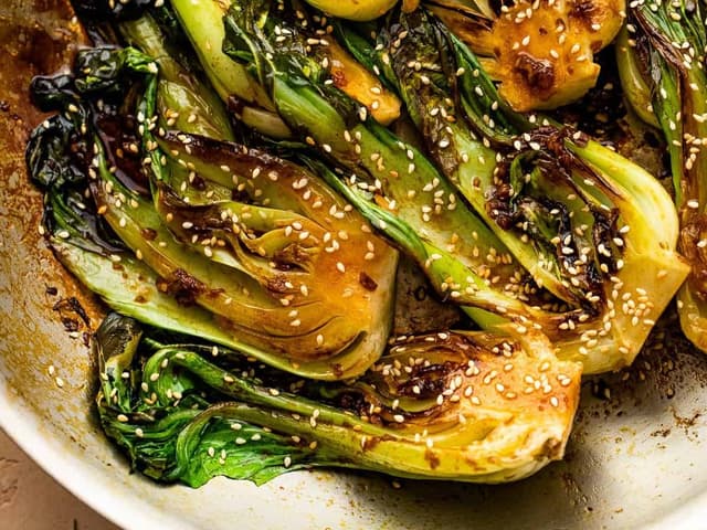 Chinese Broccoli & Bok Choy w/ Oyster Sauce