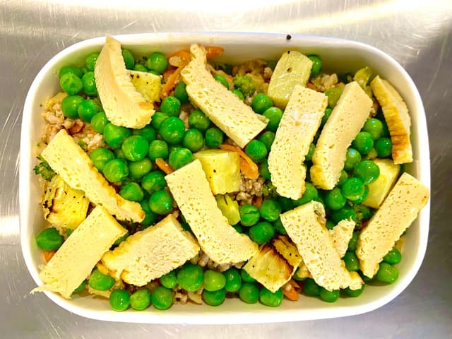 Pork, Pineapple, and Vegetable Fried Rice