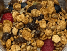 Mini Granola, Organic Yogurt & Berry Compote