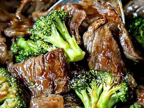 Chinese Beef and Broccoli with Rice