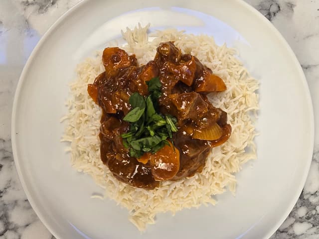Rogan Josh & Basmati Rice