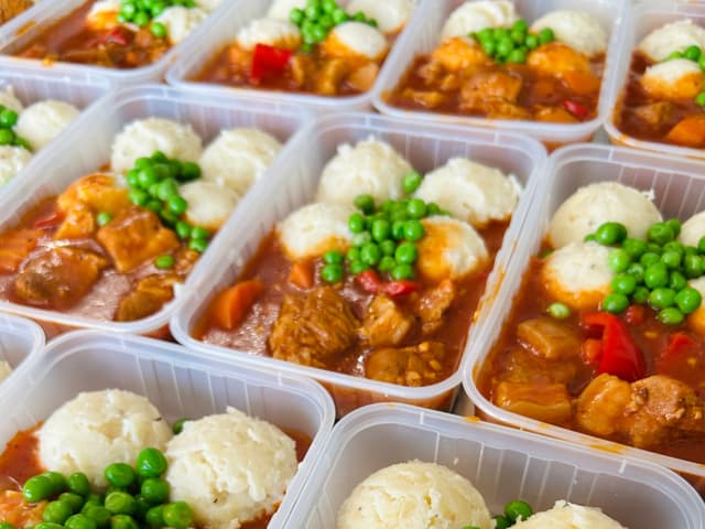 FROZEN: Pork Goulash with Dairy Free Mashed Potato