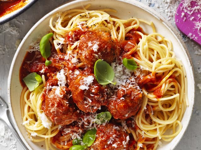 Spaghetti Meatballs