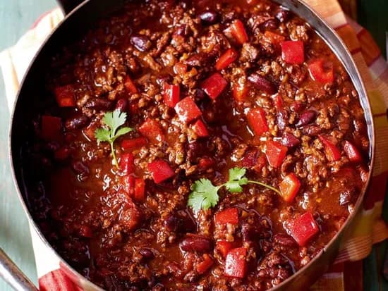 Turkey Chilli Burrito Bowl