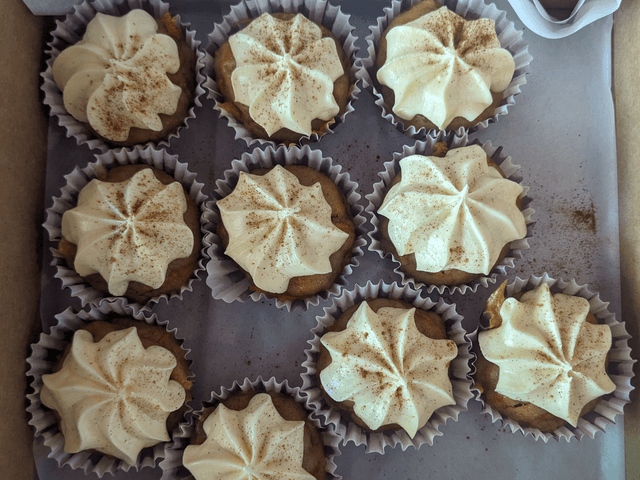 Carrot Cupcakes  | GF - DF - Vegan - Halal