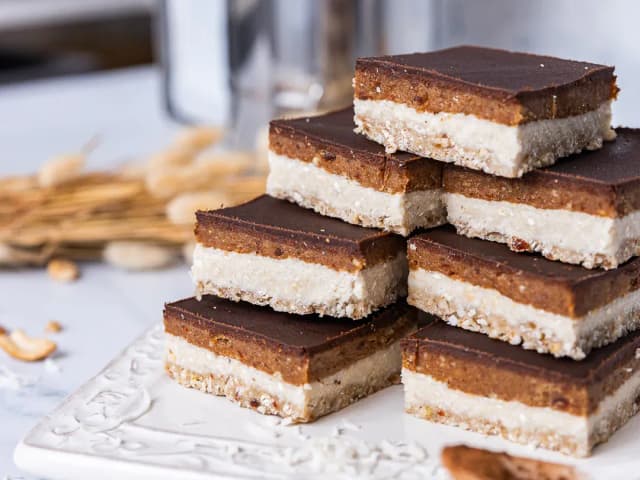 Wholefoods Salted Caramel Slice