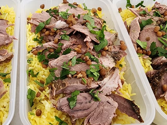 Lamb Biryani with Turmeric Cauliflower Rice - KETO