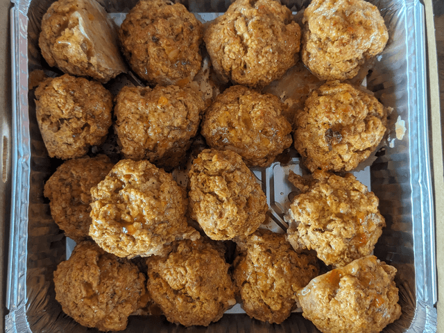 Thai Chicken Meatballs | GF - DF - Halal