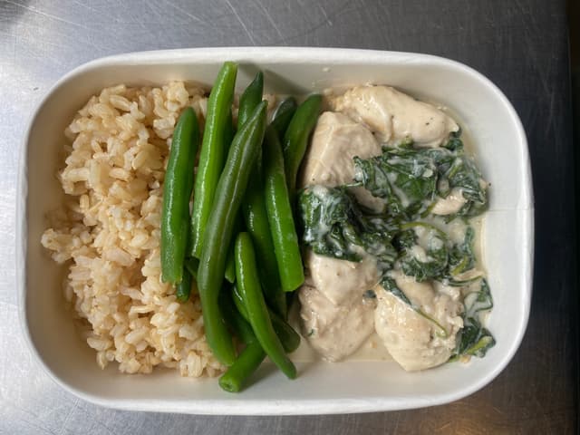 Creamy Garlic Chicken and Rice