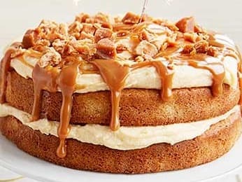 Caramilk Cake - Whole  | GF - Vegetarian - Halal