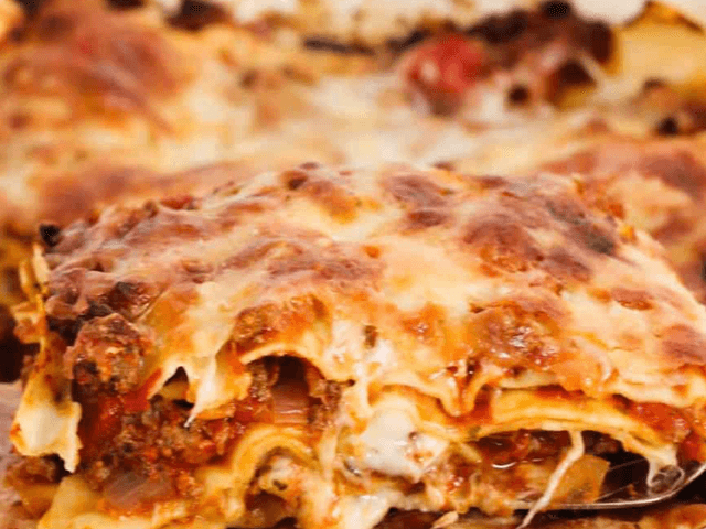 Traditional Beef Lasagne