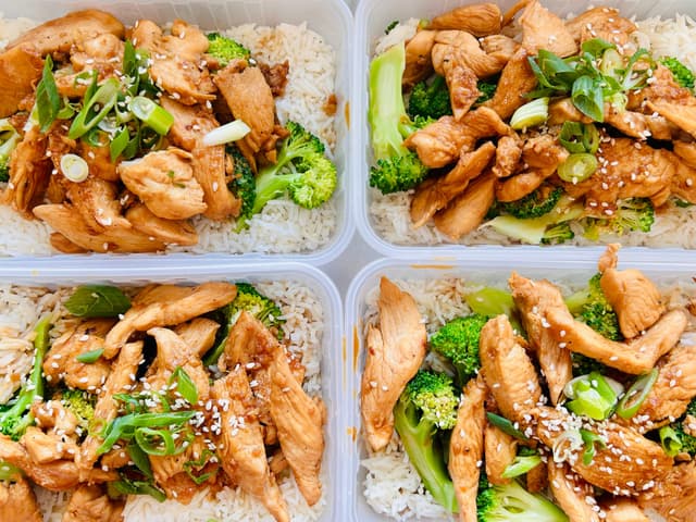 Lean - Teriyaki Chicken with Rice & Greens