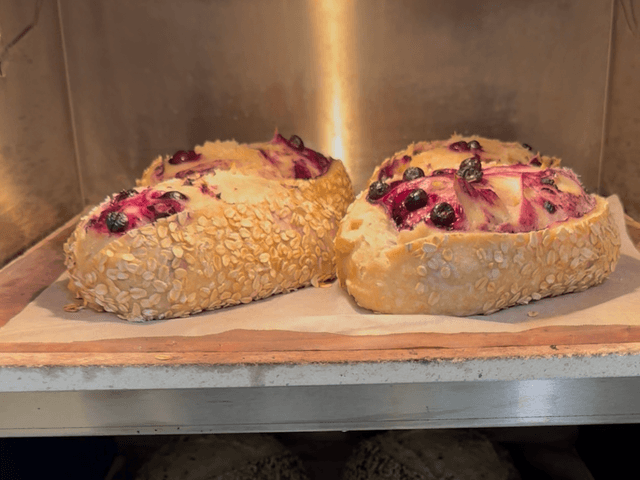 Blueberry and Lemon Sourdough Loaf