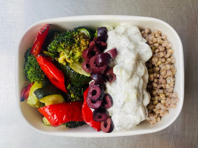 Mediterranean Buckwheat Nourish Bowl