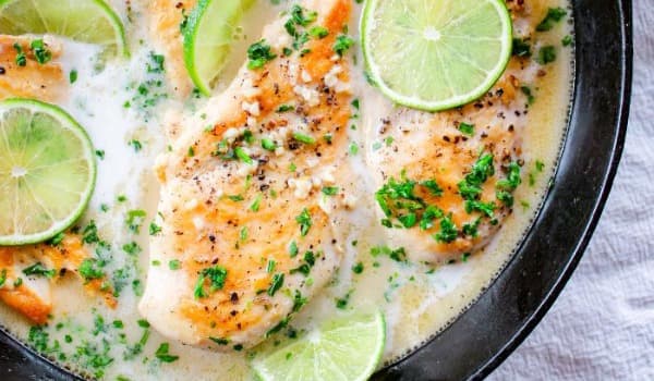 Lime & Coconut Chicken Curry w/ Rice (OGF)