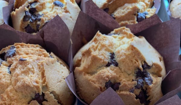 Banana & Chocolate Muffin