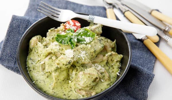Pesto Chicken w/ Potato Mash