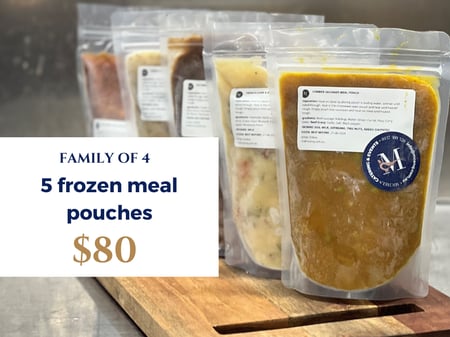 Family of 4 Weekly Dinner Pouches