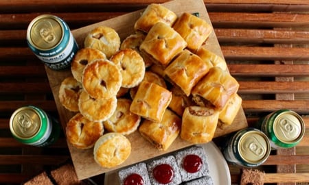 National Pie Day Vegan Party Pack with Beers