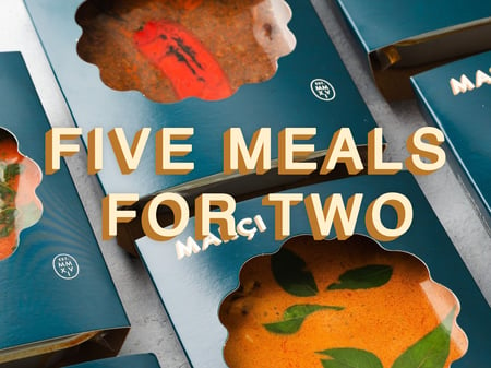 Five Meals for Two People