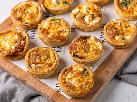 Snack Size Quiche Packs - 12 Pack