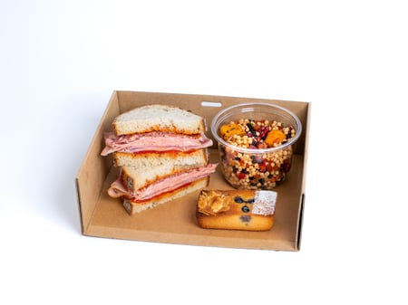 Salami, Ham & Mortadella Sandwich Lunchbox