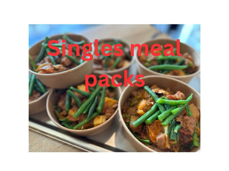 Singles frozen meal value packs