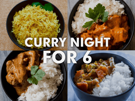Curry Night for 6