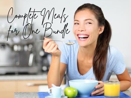 Complete meals for one bundle