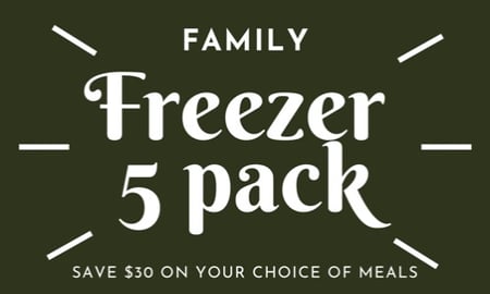 Freezer 5 pack - Family