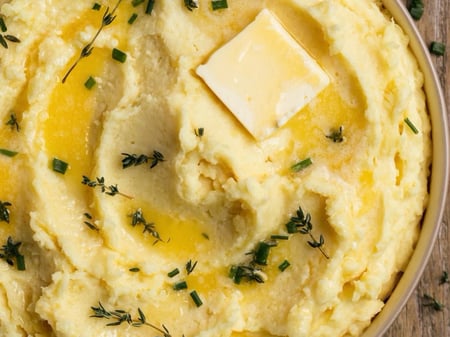 Creamy Mash Potato w/ Parmesan