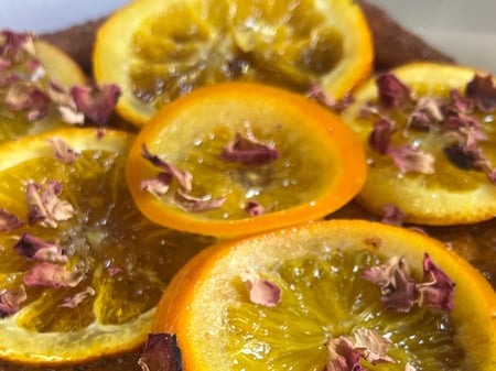 Orange and wattle seed cake