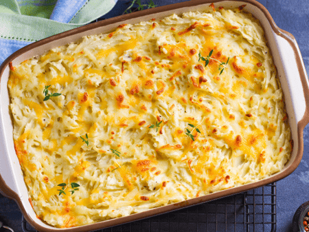 Chicken Cottage Pie with Vegetables