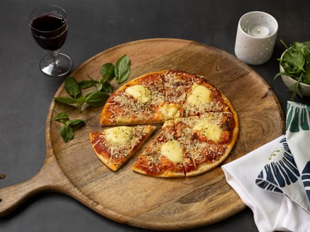Tomato, Bocconcini & Parmesan Pizza