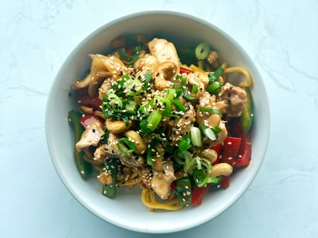 Chilli Chicken Stir-Fry with Hokkien Noodles