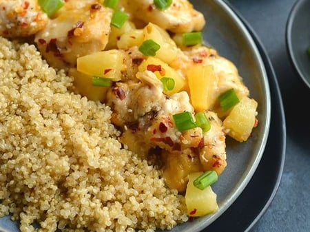 Chicken & Pineapple Massaman Curry with Quinoa