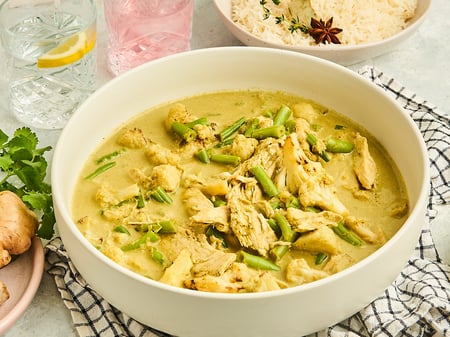 Thai Green Chicken Curry Family