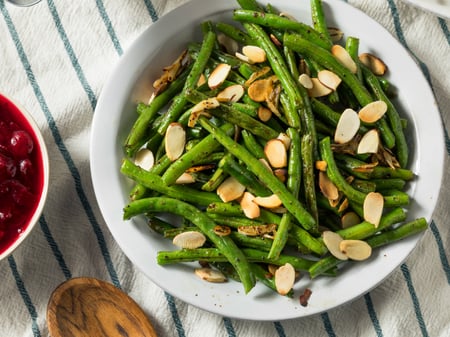 Glazed Roasted Carrot & Green Beans Tray