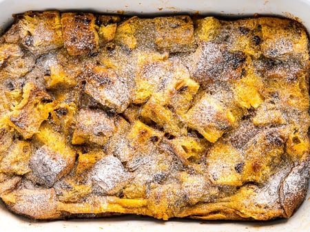 Panettone Bread and Butter Pudding