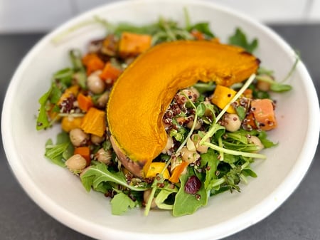 Roasted Pumpkin Salad